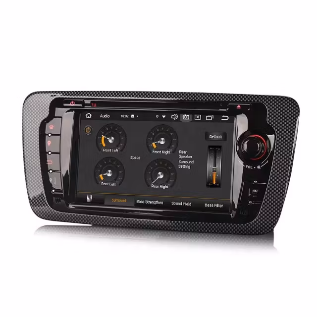 7"android 12 bil dvd-spelare IBIZA ( 2009---2013)gps wifi carplay android auto blåtand,dsp, rds RAM:4GB,ROM:64 GB, 4G LTE