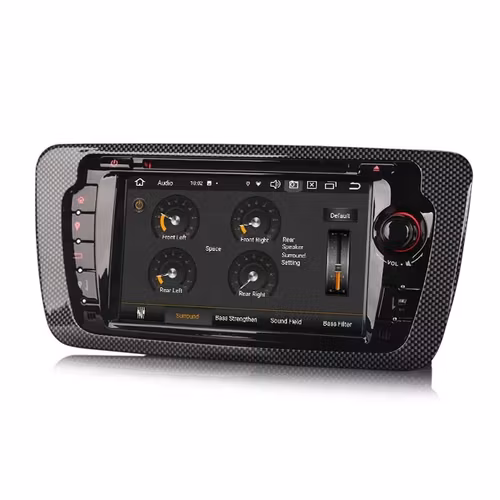 7"android 12 bil dvd-spelare IBIZA ( 2009---2013)gps wifi carplay android auto blåtand,dsp, rds RAM:4GB,ROM:64 GB, 4G LTE