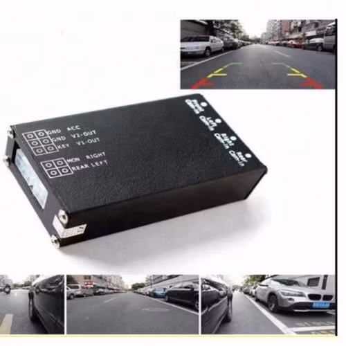 Frontkamera + backkamera switch. Modul med dvr anslutning
