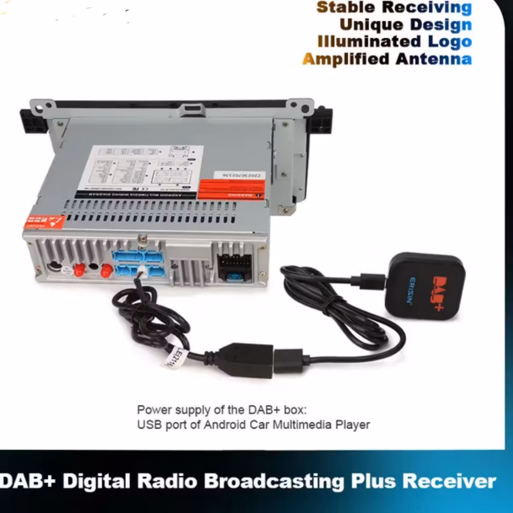 DAB+ usb Digital radio mottagare