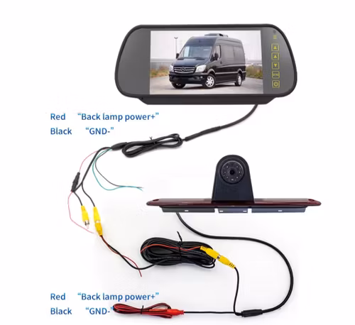 Mercedes benz Sprinter    vito ( 2003 --2014) Bromsljus backkamera  system