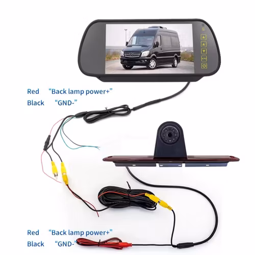 Mercedes benz Sprinter    vito ( 2003 --2014) Bromsljus backkamera  system
