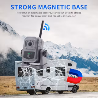 3000 mAh mini bärbar wfi magnetisk  vattentät  hd backkamera