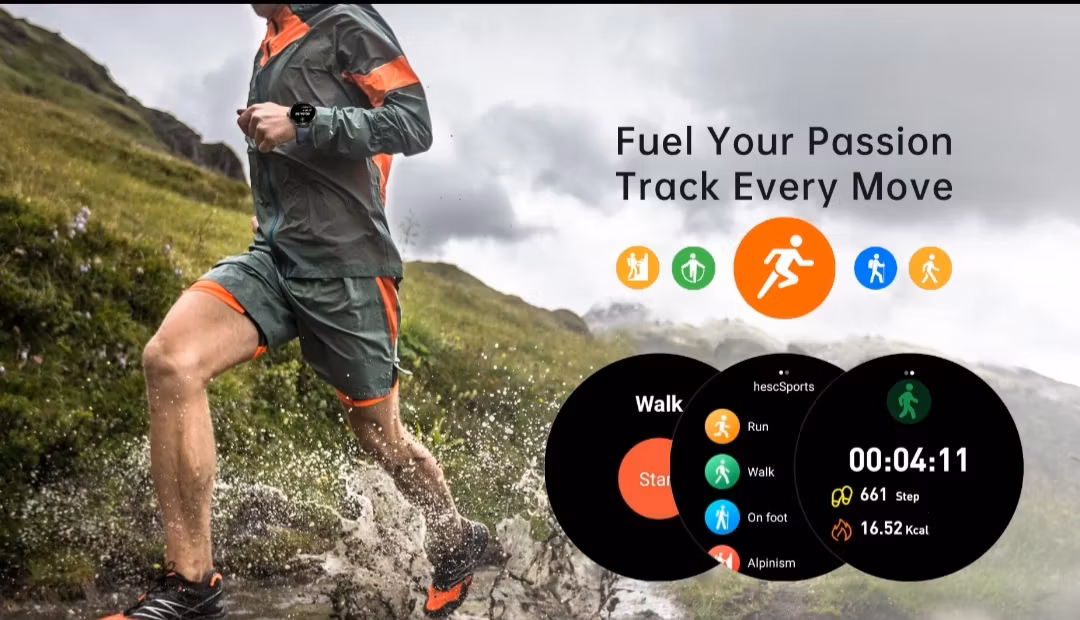 4G Android GPS klocka + roterande kamera