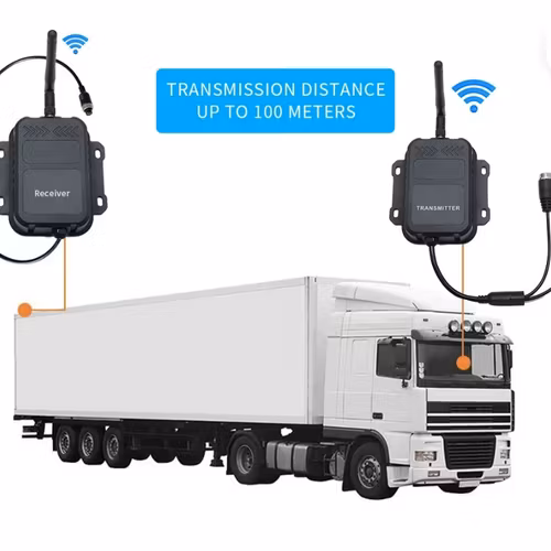2,4G trådlöst backkamerasystem AHD trådlös modul med digital sändare och mottagarbox