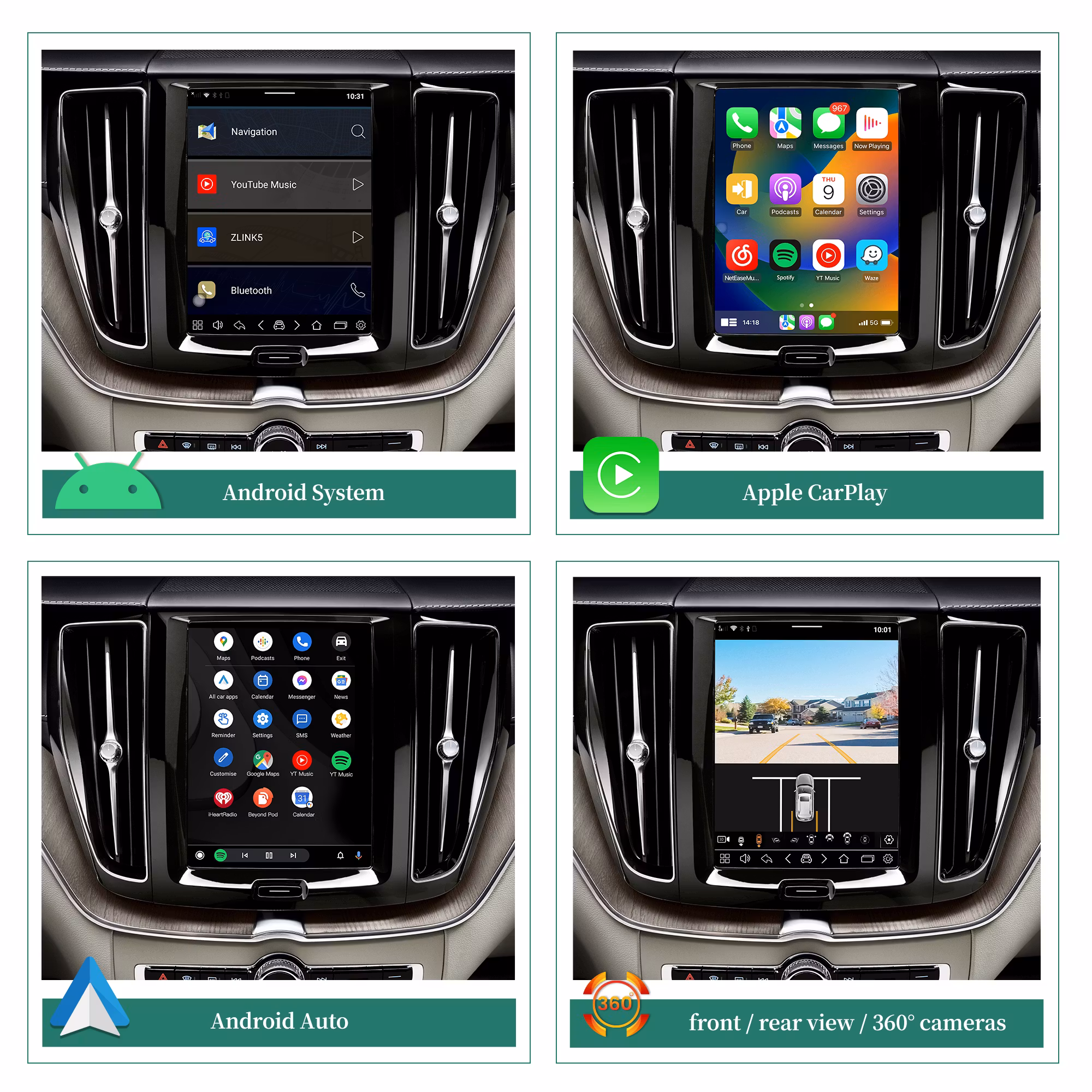 Android 13  carplay & Android auto Box,  Volvo V90( 2018--2024) gps,dsp,  wifi, gps,RAM: 8GB ,ROM: 128GB,4G LTE