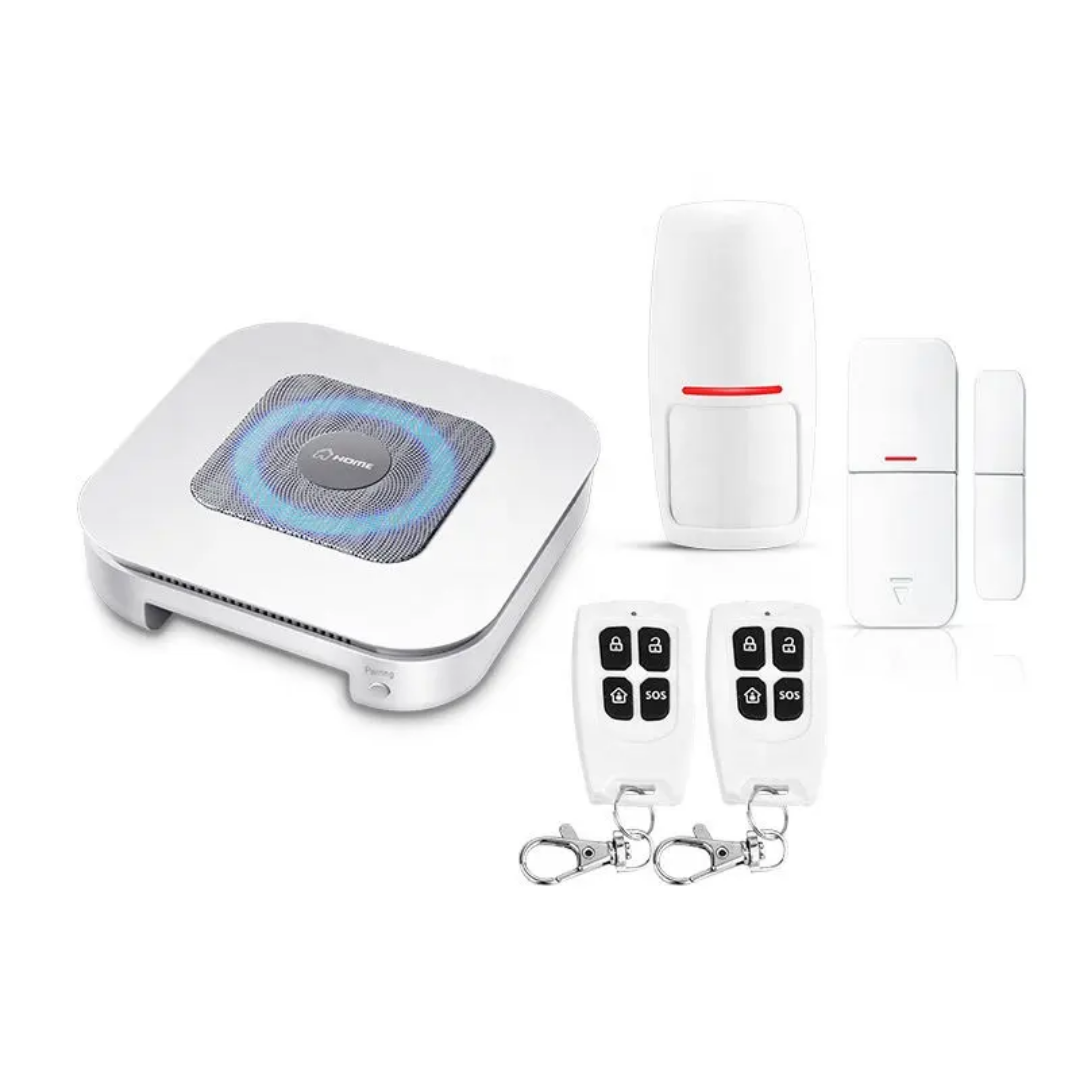 Tuya Smart 4G Dataanslutning GSM Hemlarm Kit