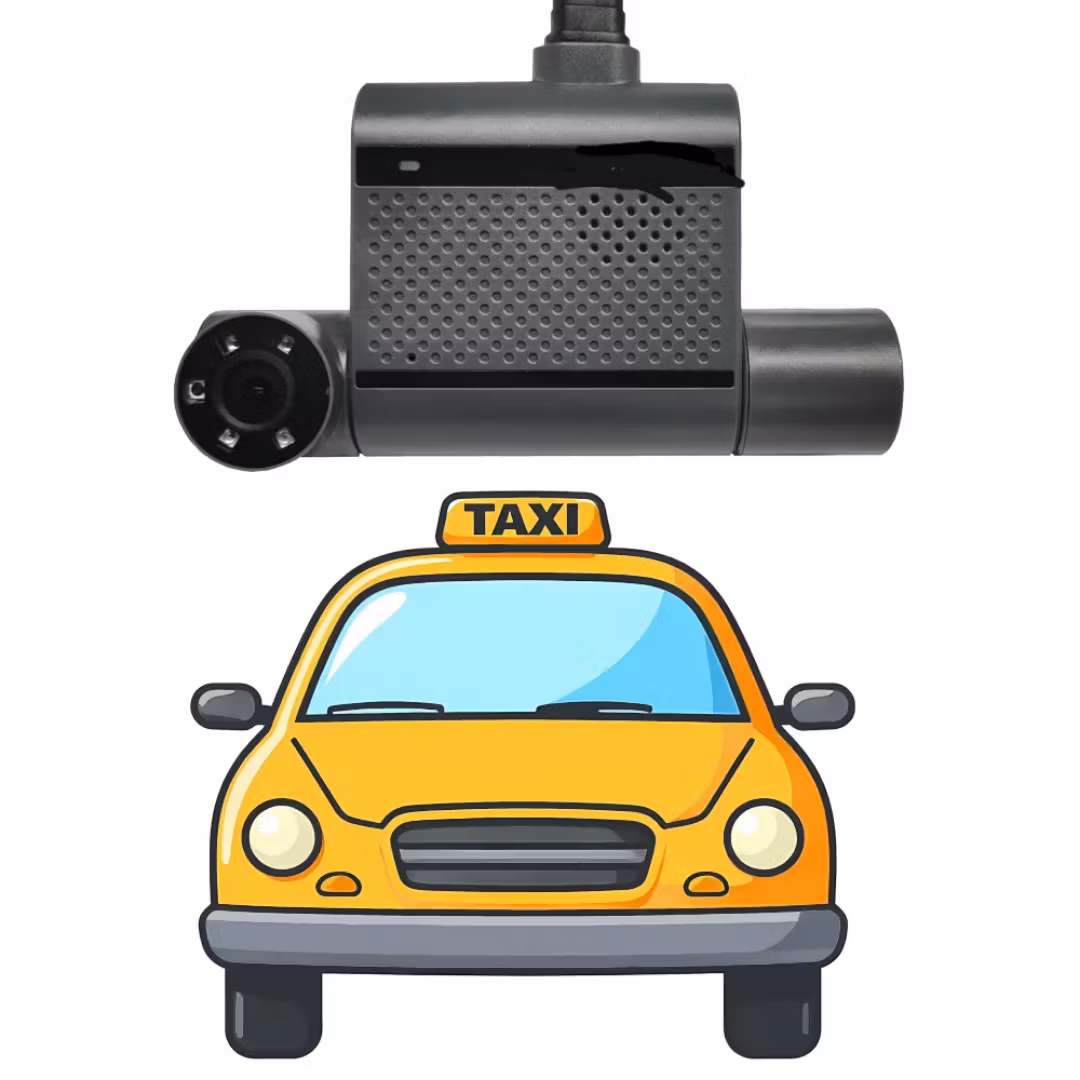 4G ,wifi Taxi dashcam+ backkamera +dvr  larmsystem
