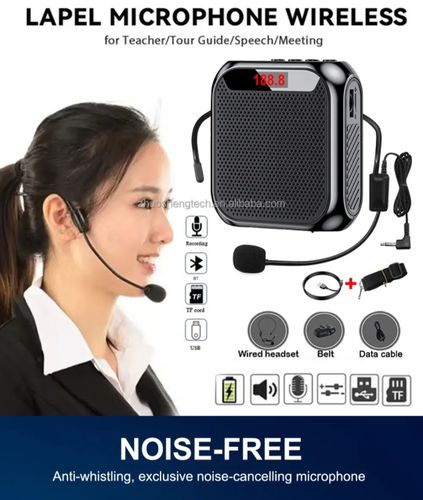 Mini professionnel  megafon med inspelning