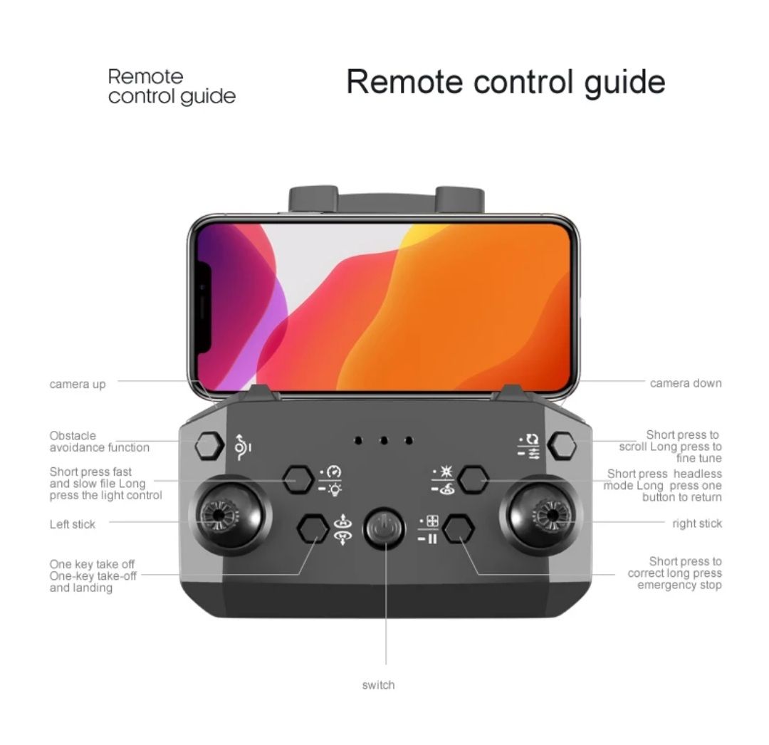 Mini 4K professionnel drönaren