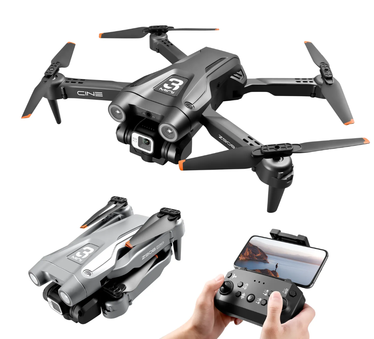 Mini 4K professionnel drönaren