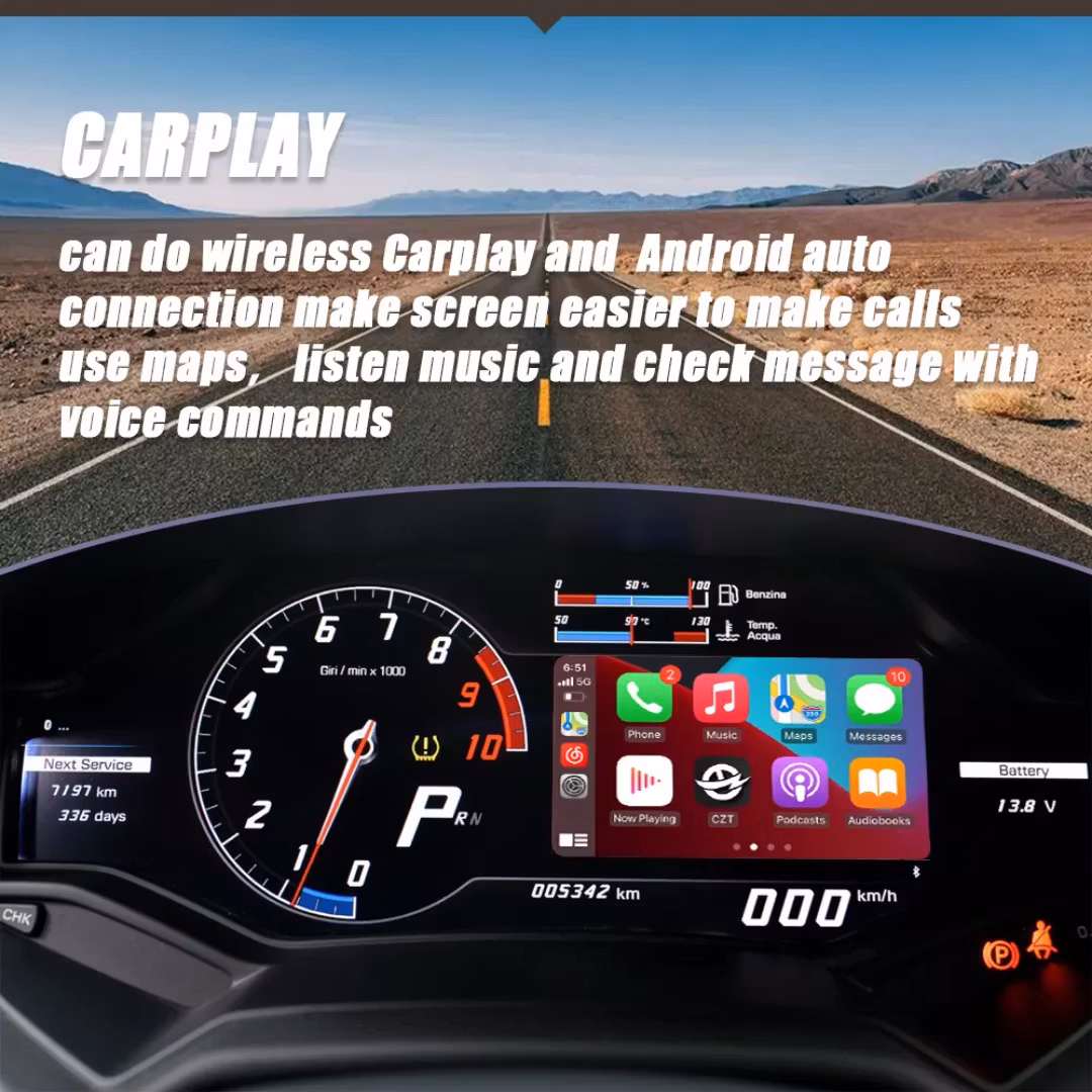 Carplay android auto  Lamborghini huracan (2012--2019)