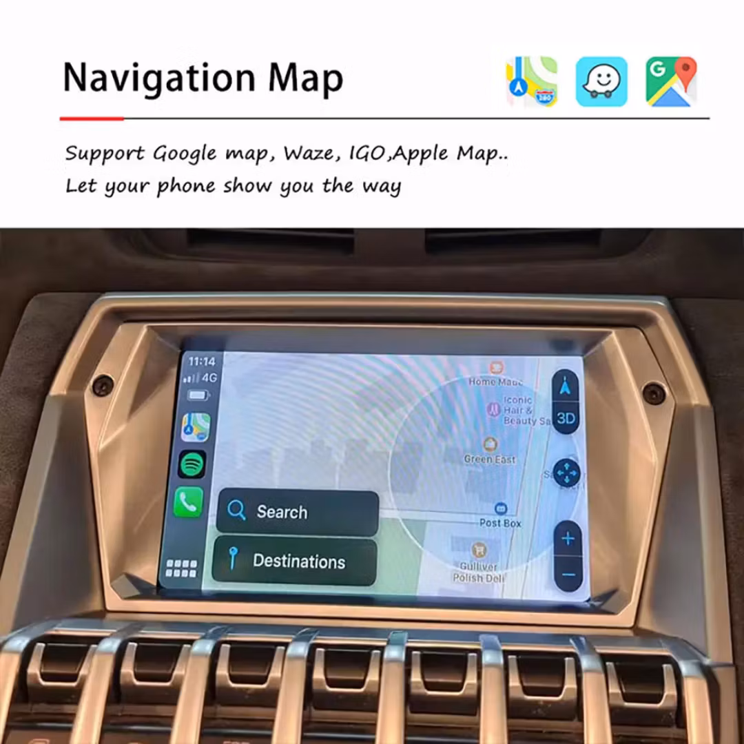 Carplay android auto Lamborghini Aventador  2012--2019
