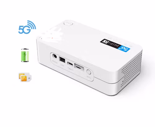 e-sim 5G wifi router simkort ingång   4000 mAh