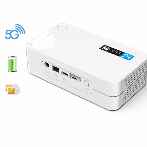 e-sim 5G wifi router simkort ingång   4000 mAh