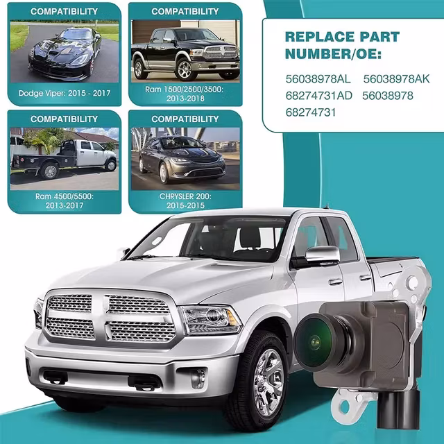 Original backkamera  Dodge Viper ,RAM 1500 2500 3500 4500 5500 ( 2013--2017)