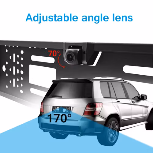 5G wifi Nummerskylt vattentät backkamera