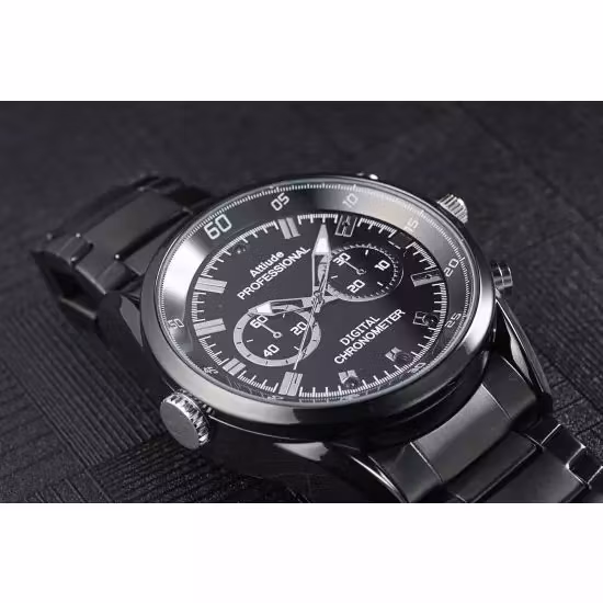 Mini 1080P HD Smartklocka  med Night Vision Motion-aktiverad videoinspelning