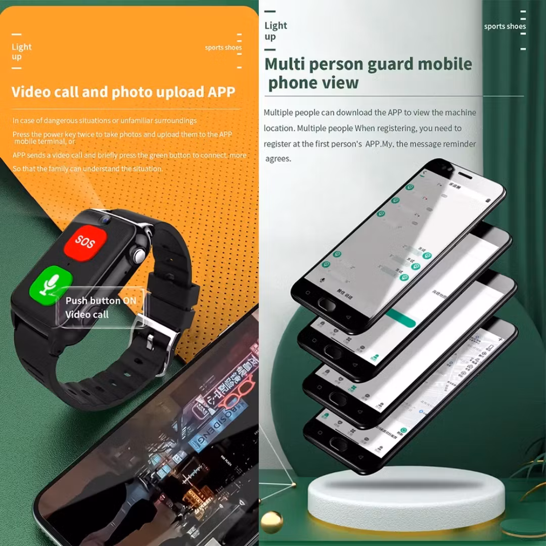 4G gps tracker för gamla