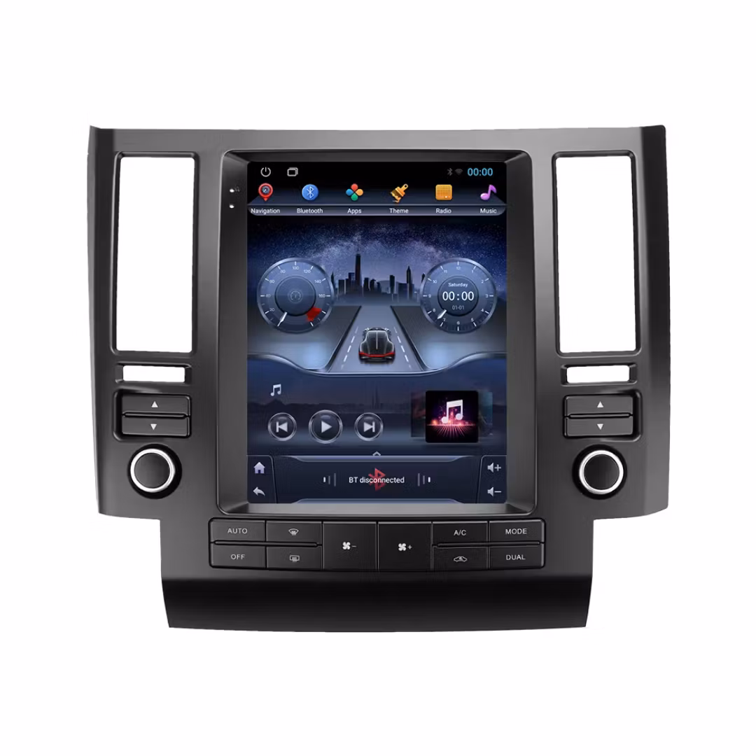9.7" Android 13. Bilstereo Infiniti FX35 ,Fx 45 (2002--2006)gps wifi carplay android auto blåtand rds Dsp RAM:6GB  ROM:128G 4G LTE