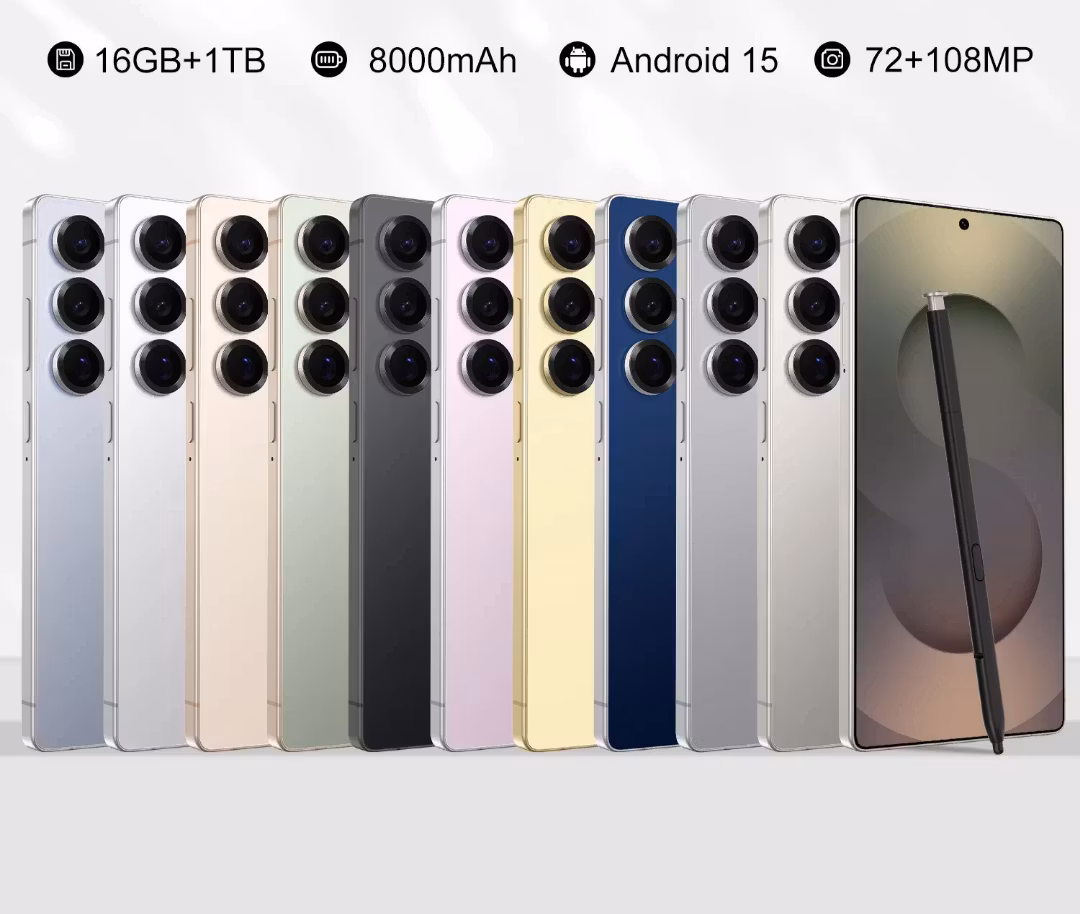 7,3" andtoid15,  5G LTE smartphone ROM: 1TB,  RAM: 16GB,gps