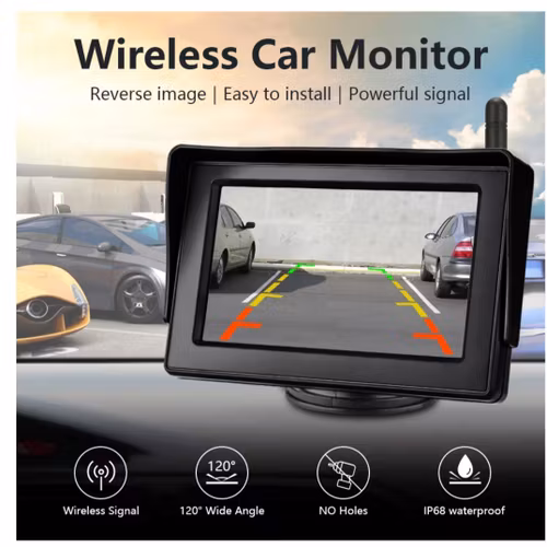 4.3" trådlöst  backkamera sets  Fiat Ducato( 2006--2016)