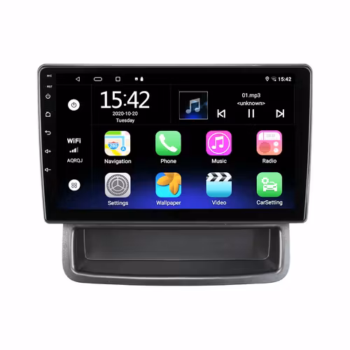 9" android 13 Bilstereo  Renault Traffic ( 2010-- 2014) gps wifi carplay android auto blåtand rds Dsp RAM:4GB, ROM: 64GB, 4G LTE