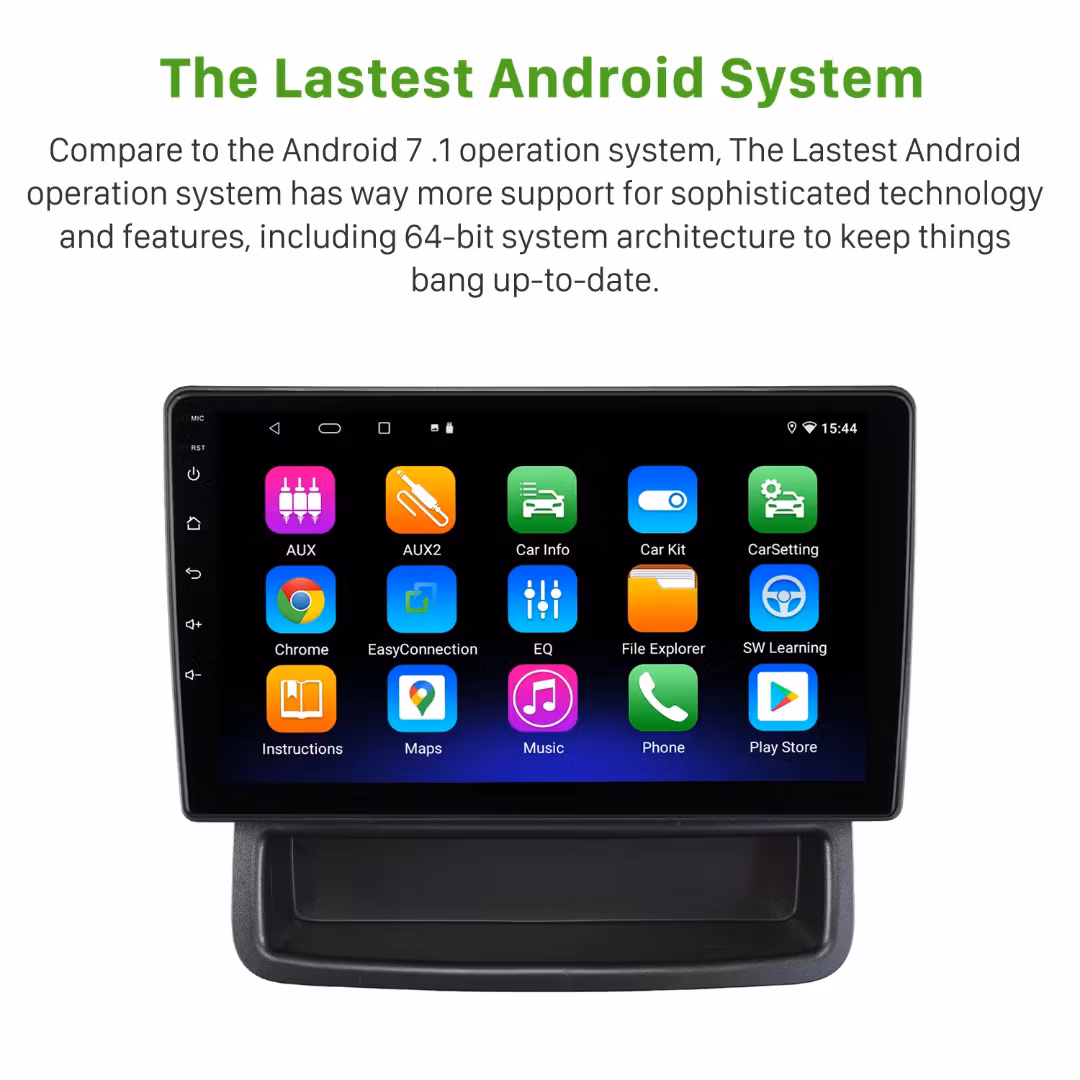 9" android 13 Bilstereo  Renault Traffic ( 2010-- 2014) gps wifi carplay android auto blåtand rds Dsp RAM:4GB, ROM: 64GB, 4G LTE