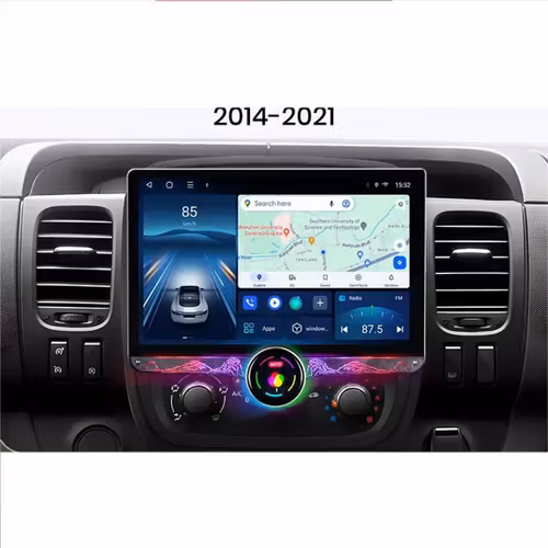 11,5"android 13,bilstereo  Renault Traffic  (2014--2021)gps wifi carplay android auto blåtand rds Dsp RAM:4GB, ROM:64GB, 4G LTE