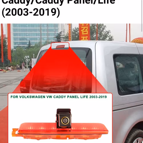 170° Bromsljus Backkamera VW Caddy( 2003---2019)
