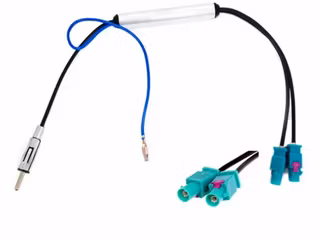 Vw radio dubbel antenna adapter