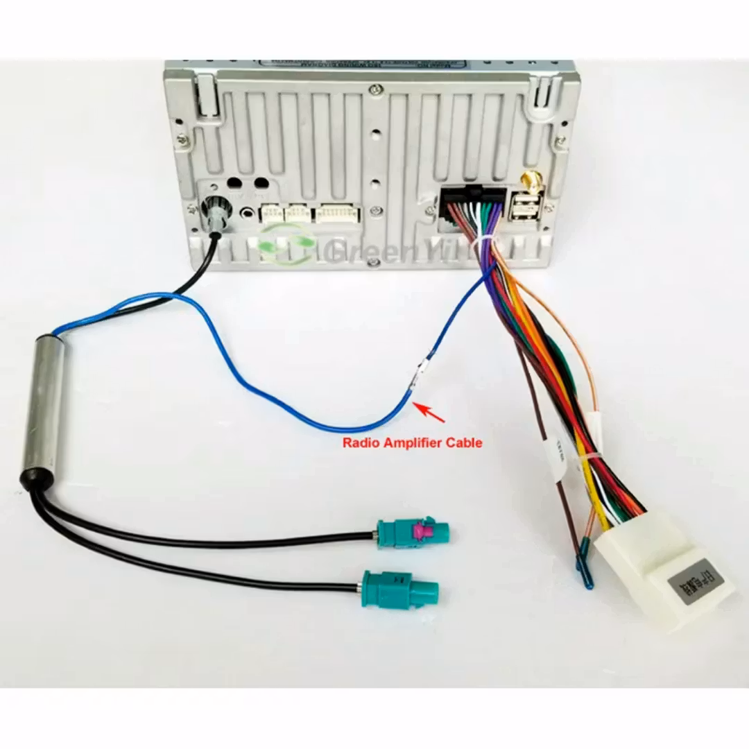 Vw radio dubbel antenna adapter