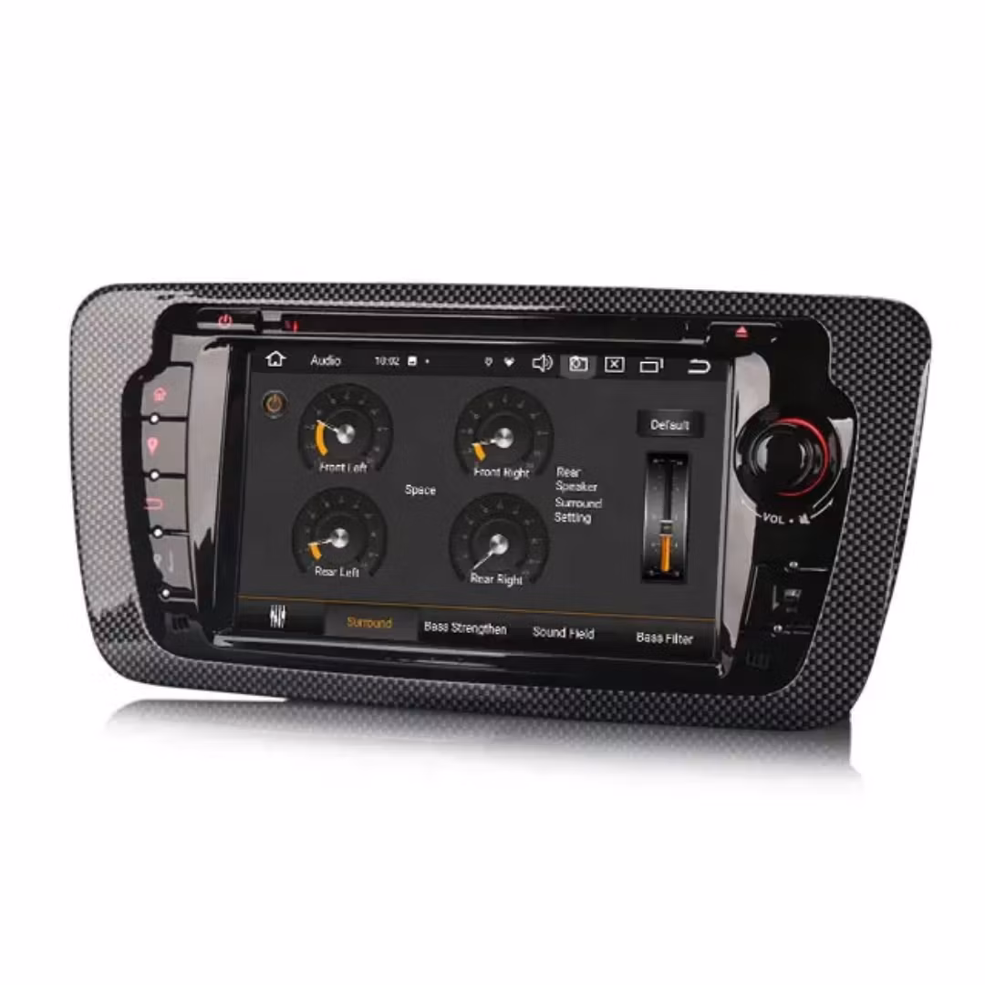 7"android 13, Dvd spelare bilstereo SEAT IBIZA (2009-2013) gps wifi carplay android auto blåtand rds Dsp RAM:4 GB, ROM:64GB, 4G LTE,wifi
