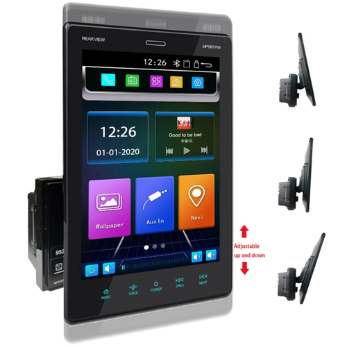 9,5" android 13, 2din universal bilstereo  ,gps,wifi Bluetooth,carplay,android auto