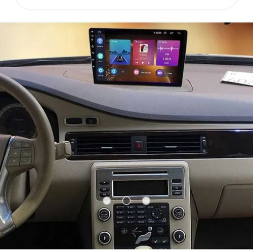 9"android 15 bilstereo stereo Volvo xc70 ,S80,V70 (2004--2011) gps wifi carplay android auto blåtand rds Dsp RAM: 4GB, ROM 64GB,  4G LTE + gratis backkamera