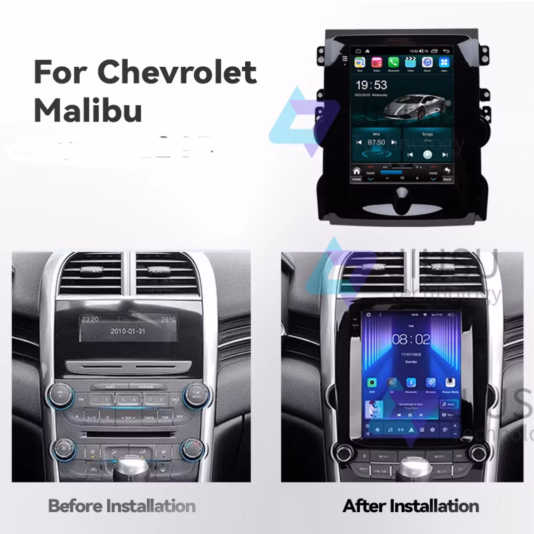 9,7" Android 13, bilstereo Chevrolet Malibu (2012-2018), gps  wifi carplay android auto blåtand rds Dsp RAM:4GB, ROM: 64GB, 4G LTE