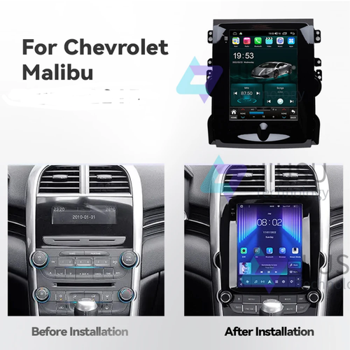 9,7" Android 13, bilstereo Chevrolet Malibu (2012-2018), gps  wifi carplay android auto blåtand rds Dsp RAM:4GB, ROM: 64GB, 4G LTE