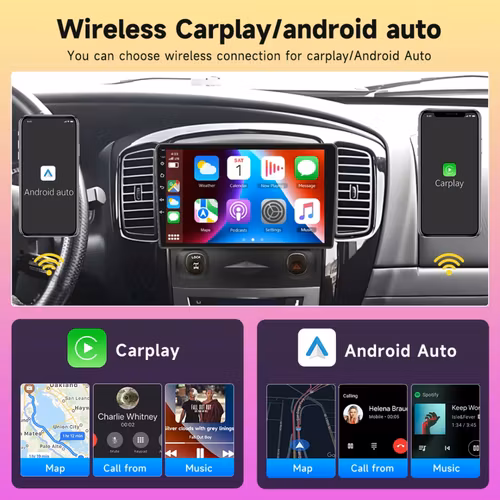 9"android 13, bilstereo Ford Escape (2008-2010)gps wifi carplay android auto blåtand rds Dsp RAM:4GB, ROM: 64GB, 4G LTE  + gratis backkamera