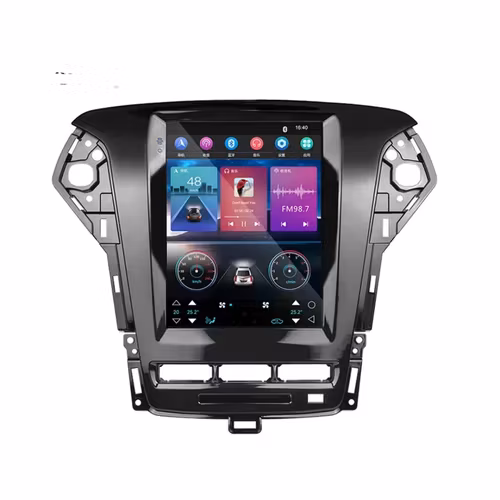 9,7" android 13, bilstereo Ford Mondeo (2011-2015) gps wifi carplay android auto blåtand rds Dsp RAM:4GB, ROM:64GB, 4G LTE,  + gratis backkamera