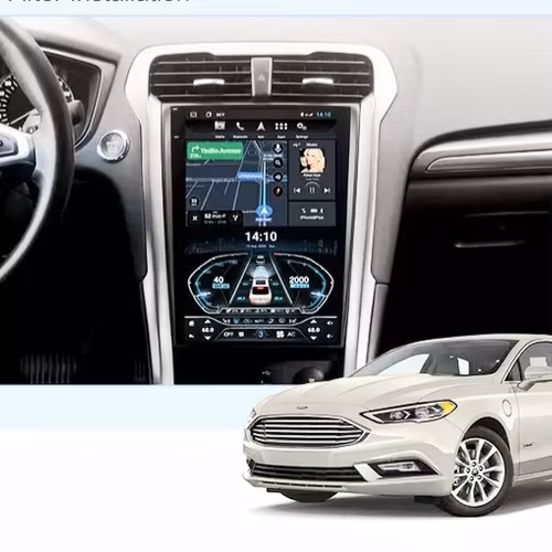 9,7" android 13,bilstereo  Ford Mondeo ( 2013--2018) gps wifi carplay android auto blåtand rds Dsp RAM:4GB  Rom: 64GB  4G LTE, + gratis backkamera