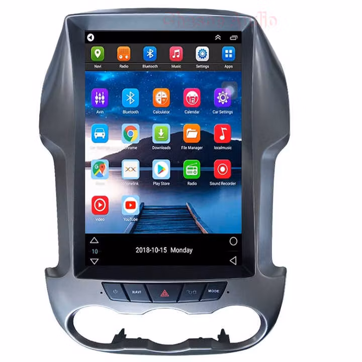9,7"android 13, bilstereo Ford Ranger F250 (2011-2016) gps wifi carplay android auto blåtand rds Dsp RAM:4GB,ROM:64GB, 4G LTE. + gratis backkamera