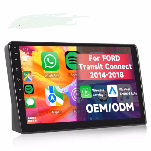 9"android 13, bilstereo  Ford transit connnect( 2014--2018