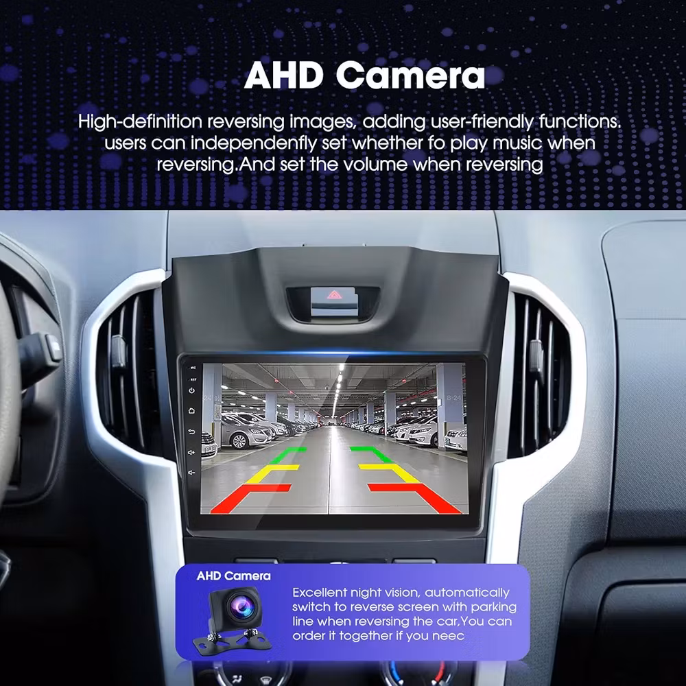 9"android 12, bilstereo ISUZU MU-X/D/MAX/ISUZU( 2012---2018) gps wifi carplay android auto blåtand rds Dsp RAM:4GB, ROM:64GB,  4G LTE