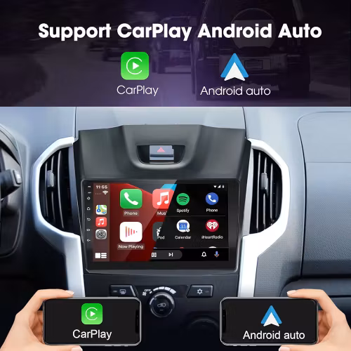 9"android 12, bilstereo ISUZU MU-X/D/MAX/ISUZU( 2012---2018) gps wifi carplay android auto blåtand rds Dsp RAM:4GB, ROM:64GB,  4G LTE