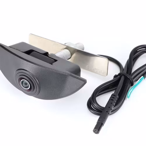 CCD HD 1080P vattentät  Front kamera (8,3×2,8 cm)   Volvo S40/S60/S90/V40/C30/XC60/XC90