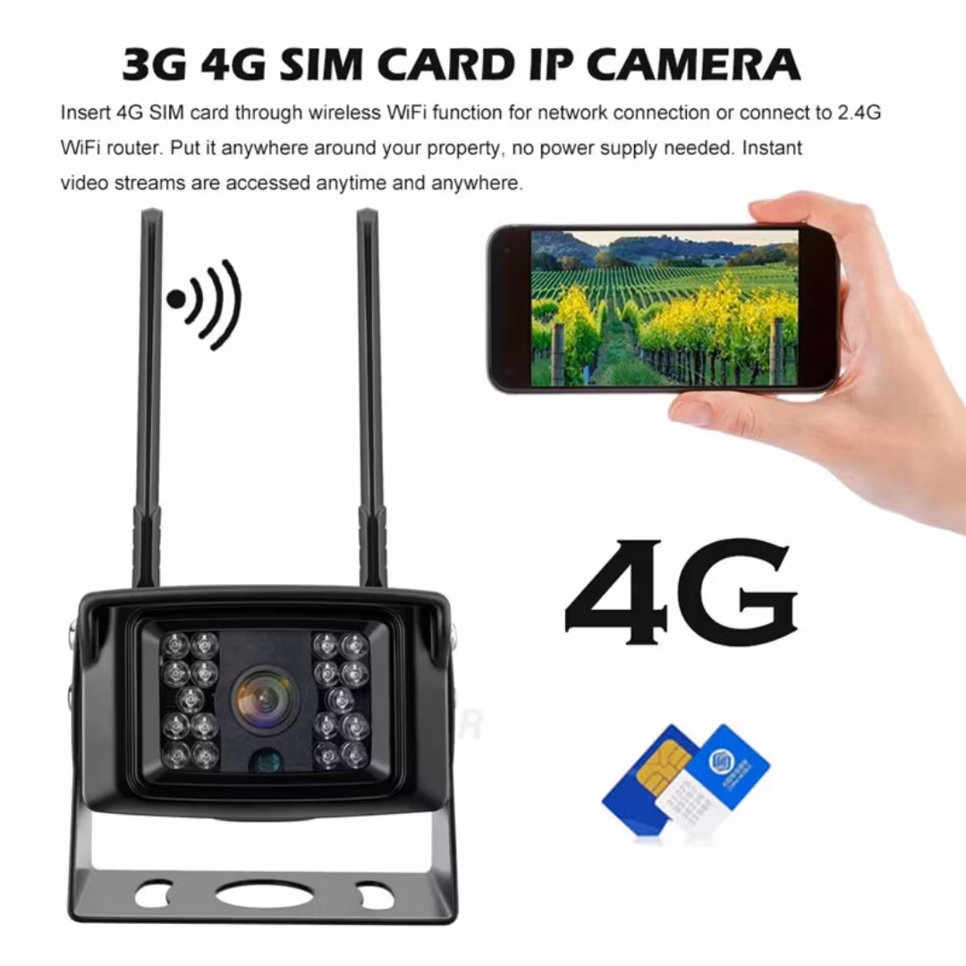 4G LTE  vattentät backkamera med Gps Tracker,last bil  ,bussen