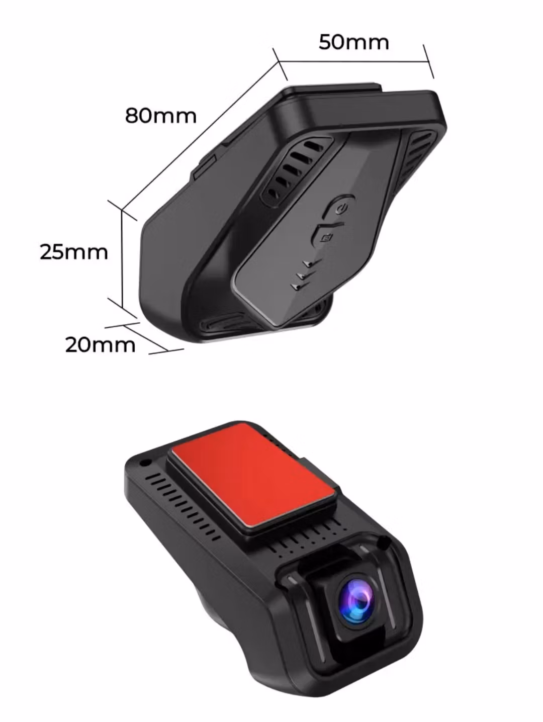 2K WiFi Bil DVR Full HD Dash Cam