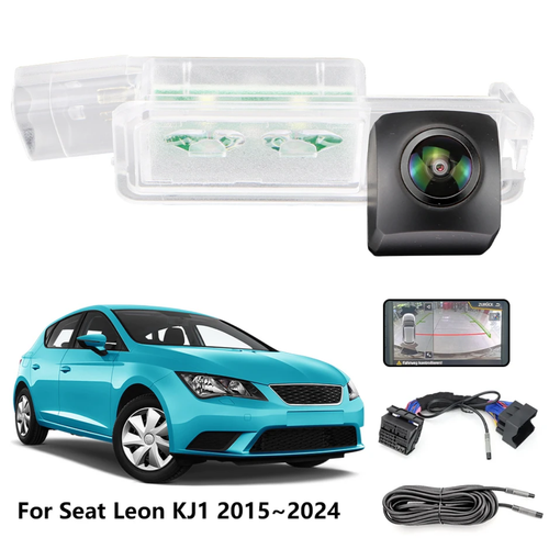 170° Canbus dynamisk backkamera för Seat Ibiza 5F 6F KJ1 Leon 2015~2024 Plug & Play