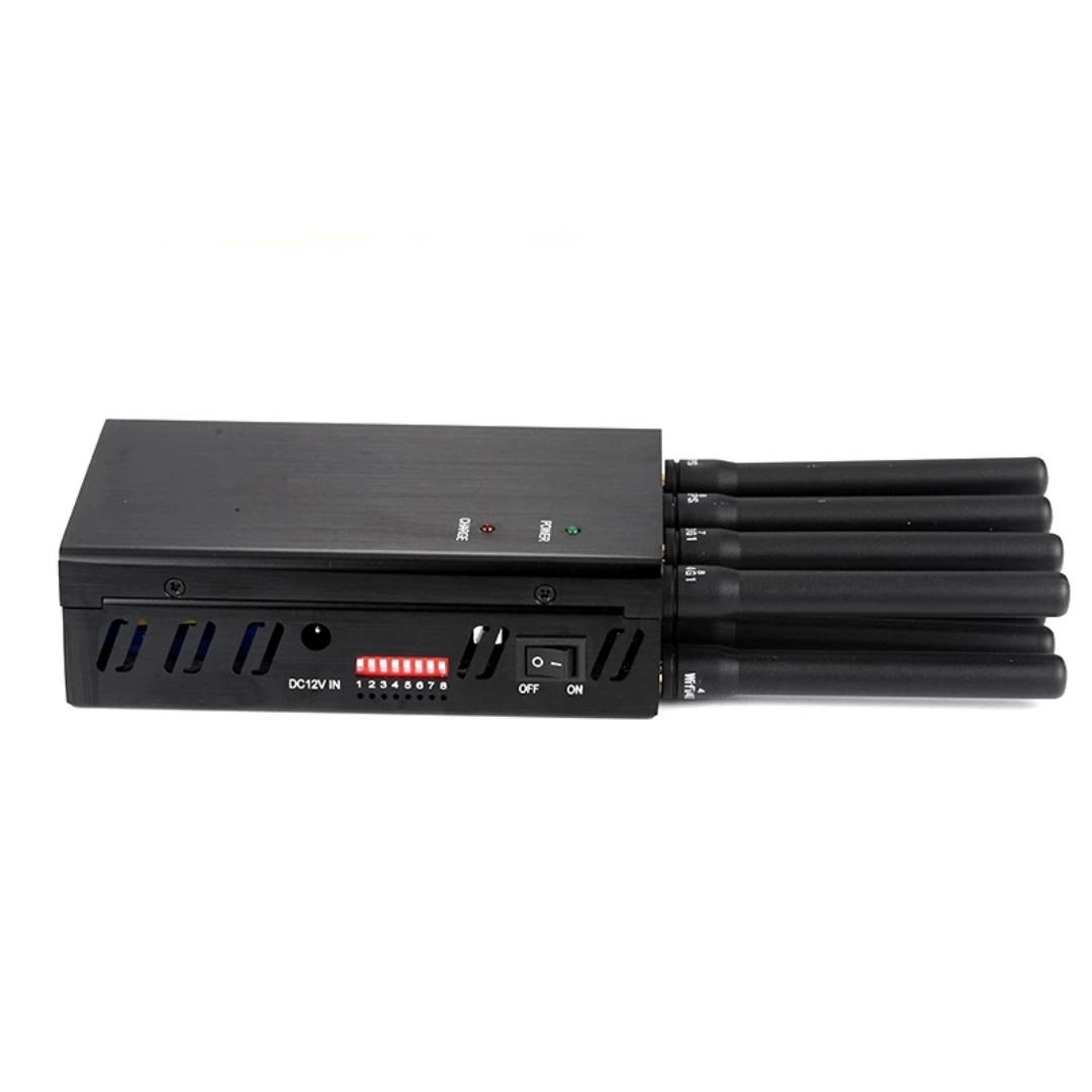 10 kanaler   jammer gsm,3G,4G,5G,wifi ,Gps ,trådlös kamera