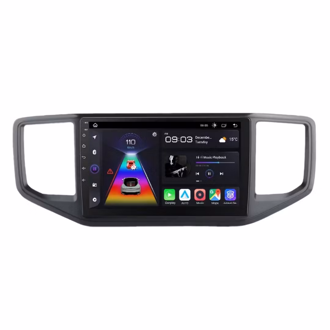 9"android 12, android bilstereo  VW Amarok ( 2016--2020) gps wifi carplay android auto blåtand rds Dsp RAM: 8GB,  ROM : 256GB,  4G LTE